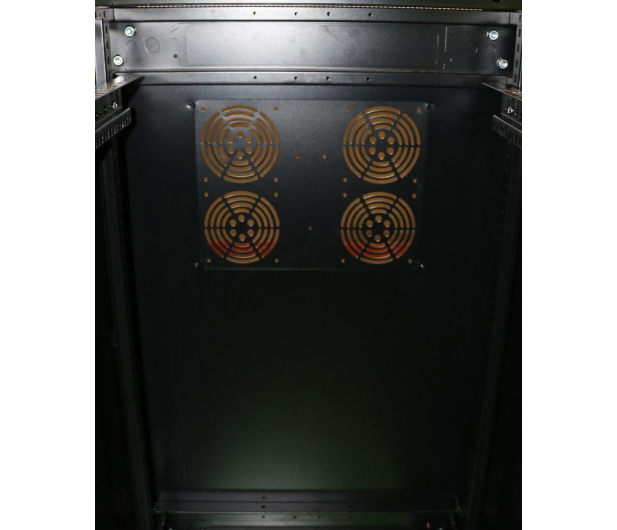 Extralink Szafa rack 27U 800x800mm czarna stojąca EX.14404 - 489497 - zdjęcie 5